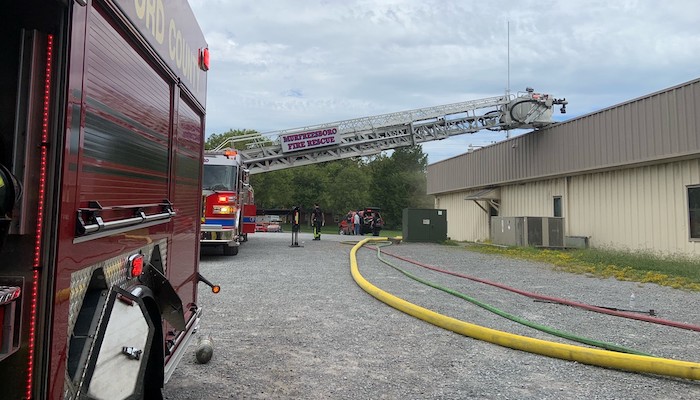 Fire at Bill Rice Ranch
