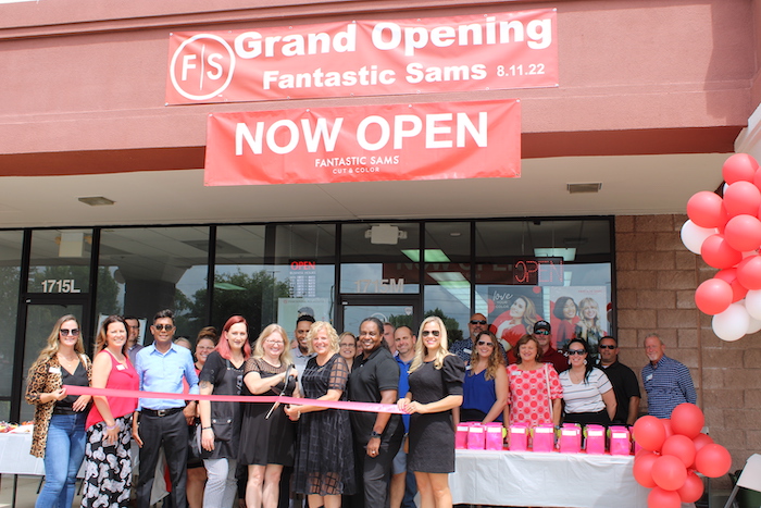 Ribbon Cutting for Fantastic Sams