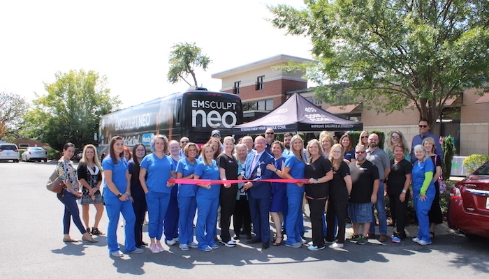 Ribbon Cutting for Now Body & Skin Solutions