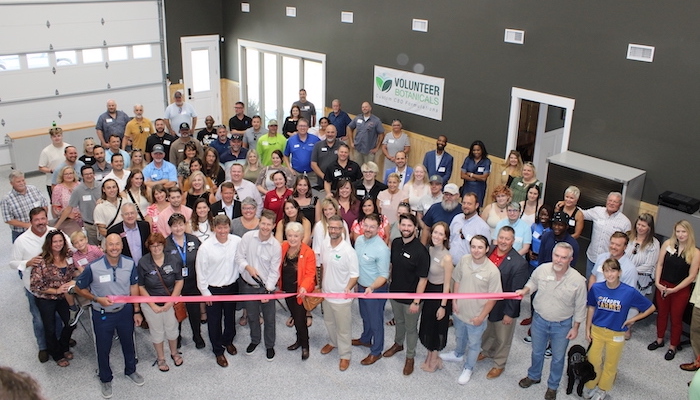 Ribbon Cutting for Volunteer Botanicals