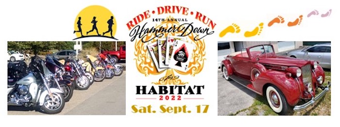 14th Annual Hammer Down for Habitat Poker Run