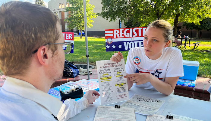 MTSU Student Voter Registration 2022
