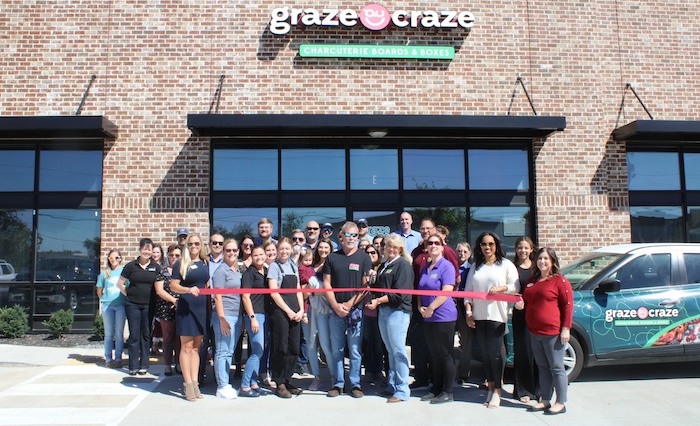 Ribbon Cutting for Graze Craze
