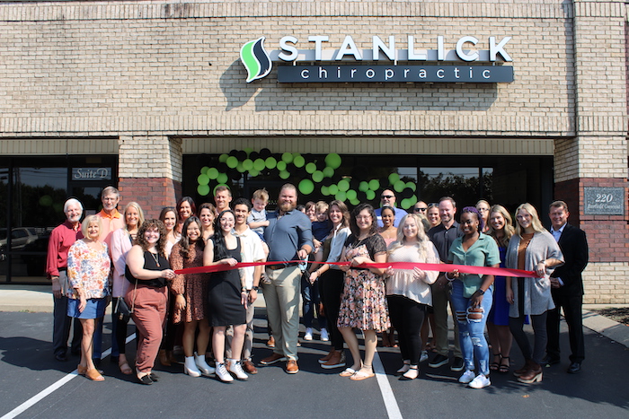 Ribbon Cutting for Stanlick Chiropractic