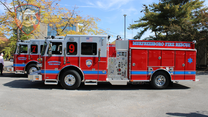 MFRD Acquires Two New Pumper Engines