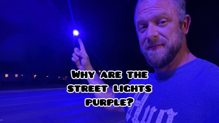 Purple Lights on Medical Center Parkway