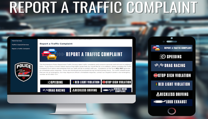 Report A Traffic Complaint