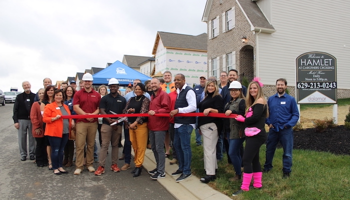 Ribbon Cutting for Dalamar Homes Hamlet Community