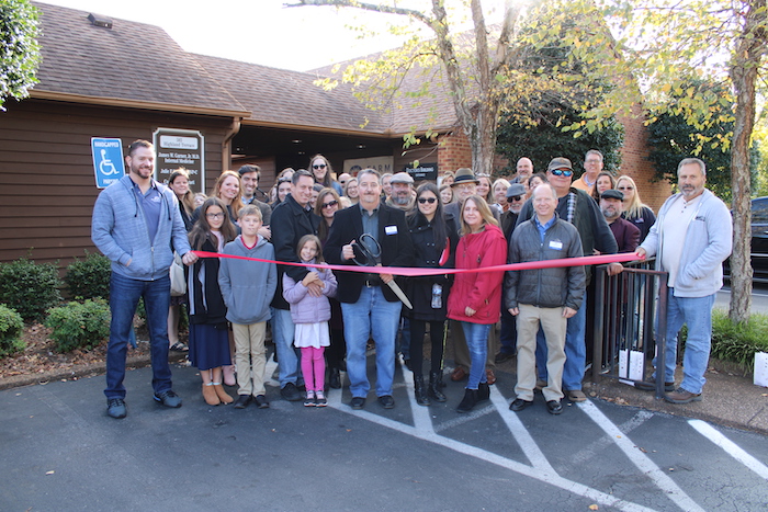 Ribbon Cutting for Farmers Insurance - James Bowman Agency