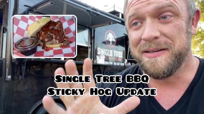 Single Tree BBQ Sticky Hog Update