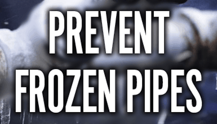 Prevent Frozen Pipes
