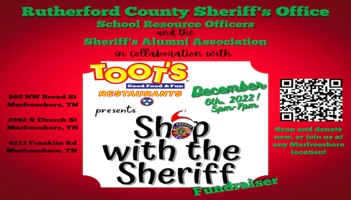 Shop With The Sheriff Christmas 2022