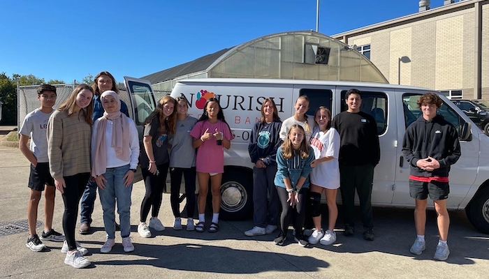 Siegel High Student Council Food Drive