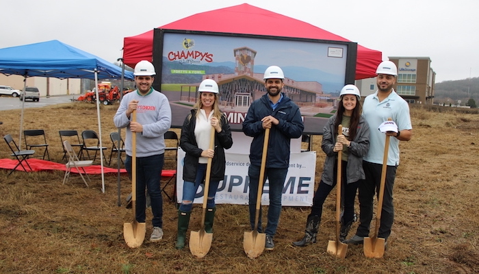 Groundbreaking Celebration for Champy's Smyrna