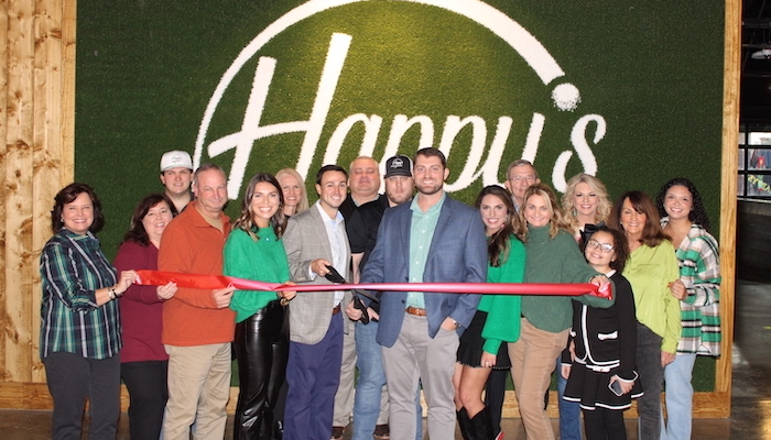 Ribbon Cutting Celebration for Happy's Sports Lounge