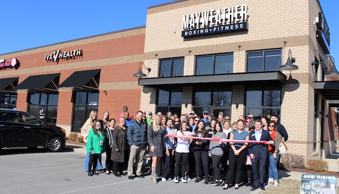 Ribbon Cutting Celebration for Mayweather Boxing & Fitness
