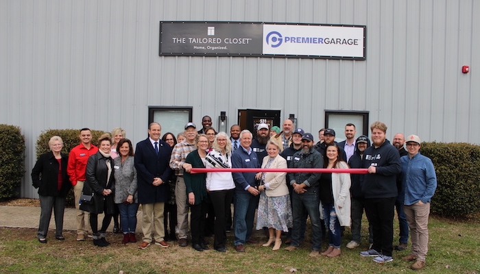 Ribbon Cutting for The Tailored Closet