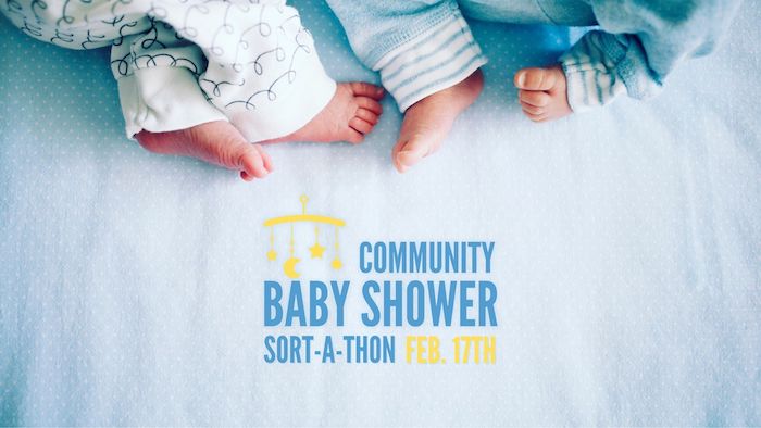 United Way Community Baby Shower Sort-a-Thon