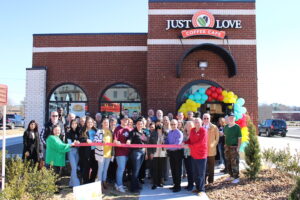 Ribbon Cutting for Just Love Coffee Cafe - Smyrna