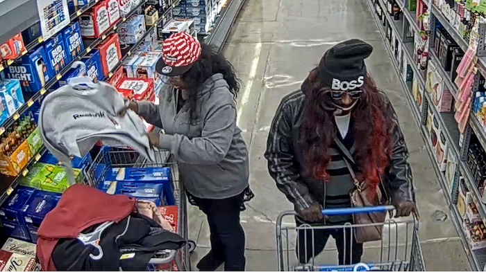 Shopping Carts Full of Beer and Clothing Stolen from Walmart
