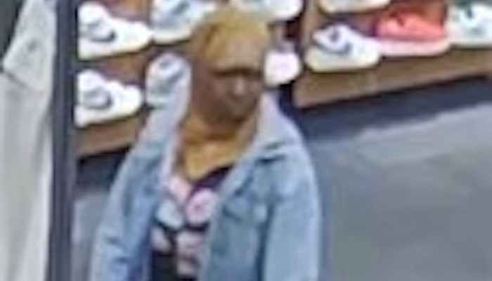 Person Wanted for Theft at Finish Line on Old Fort Pkwy