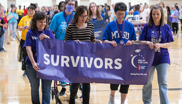 Student-Led MTSU Relay for Life Raises Nearly $12,950 to Battle Cancer