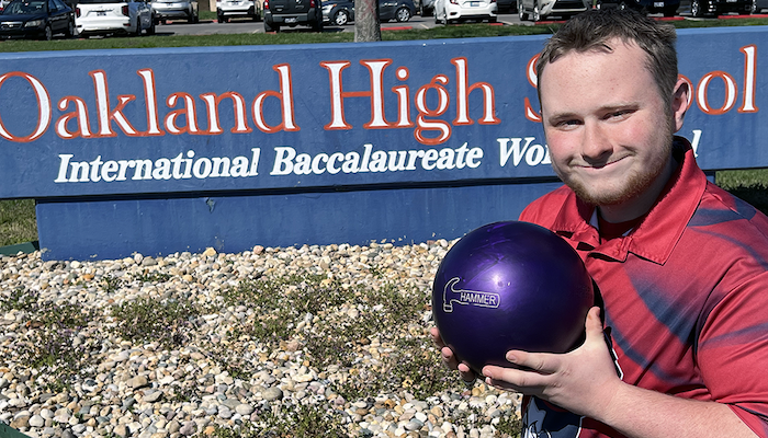 Oakland Student Wins National Bowling Scholarship