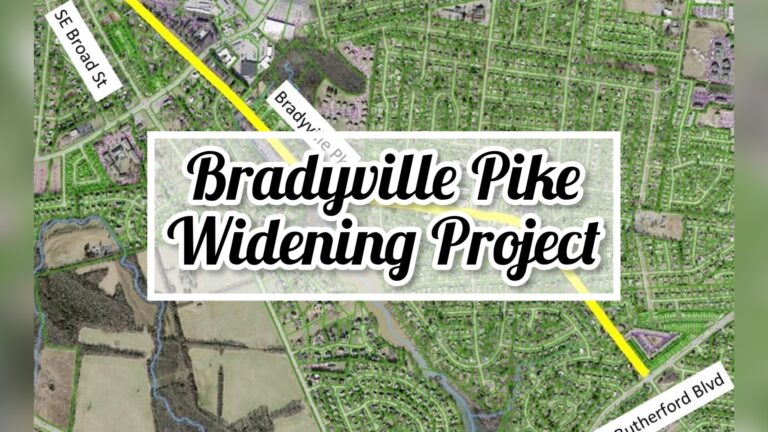Bradyville Pike Widening Project