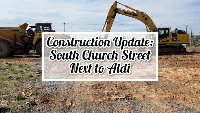 Construction Update for South Church Street Next to Aldi