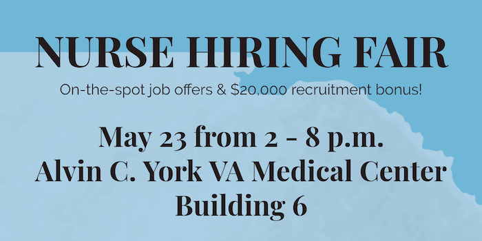 Nashville VA Hosting Career Fair for Nurses