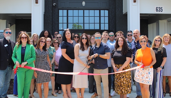 Ribbon Cutting for Farmhouse Luxury Apartments