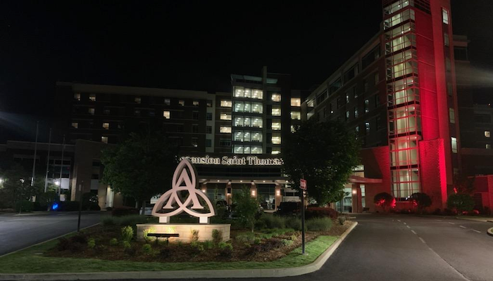 Saint Thomas Rutherford Goes Red