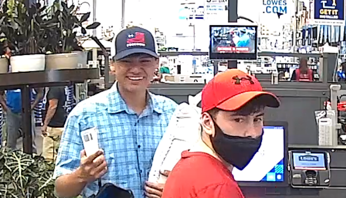 Police Looking for Suspects in Theft Case