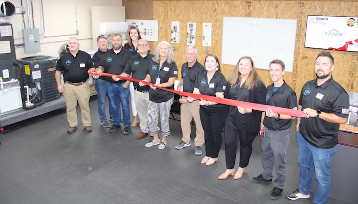 Ribbon Cutting for Roscoe Brown - SPARK ACADEMY