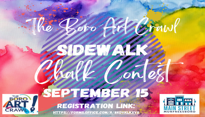 The BORO Art Crawl “Sidewalk Chalk Contest”