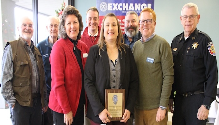 Exchange Club honors McPherson as Sheriff’s Officer of the Year
