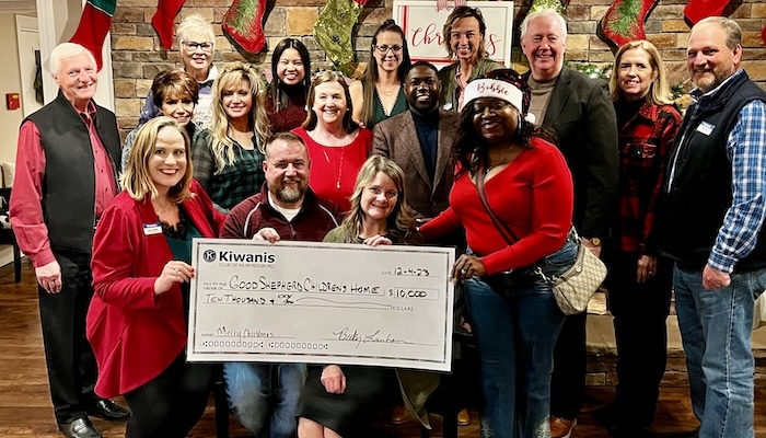Kiwanis Club Pledges $25,000 to Children’s Home