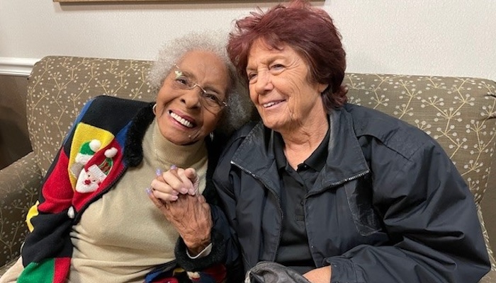 Senior Citizens Happy to Receive Christmas Gifts