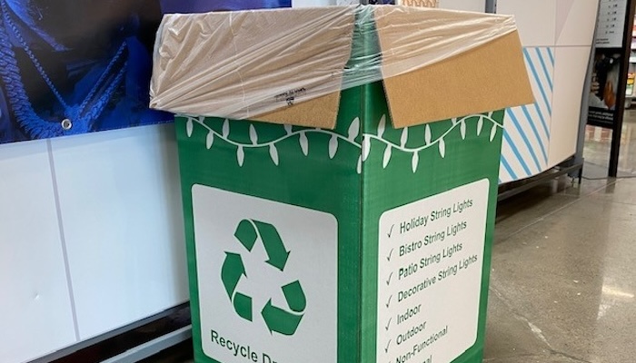 Tennessee-Based TERRA Selected to Partner with Walmart on Holiday Lights Recycling Pilot Program