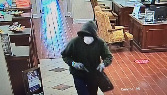 Suspect Wanted for CB&S Bank Robbery