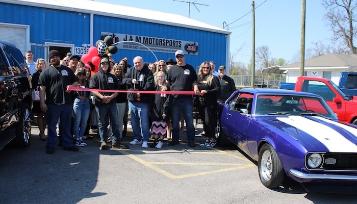 Ribbon Cutting Celebration for J & M Motorsports