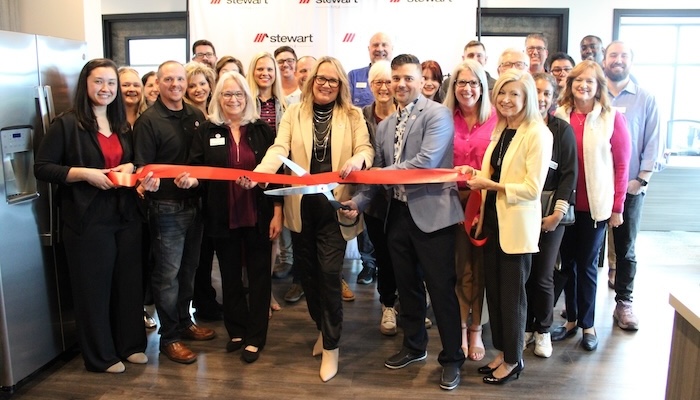 Ribbon Cutting for Stewart Title
