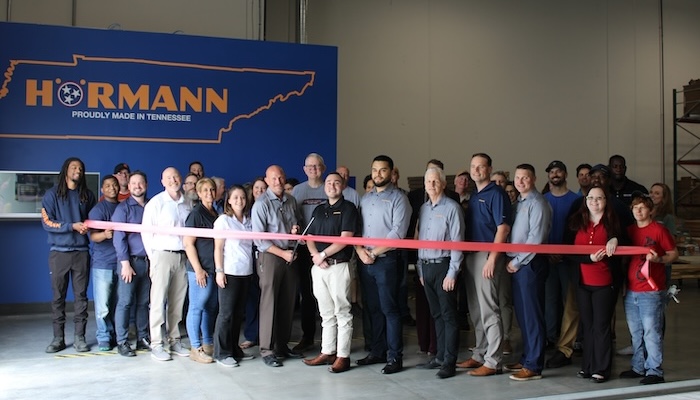 Ribbon Cutting at Hormann LLC