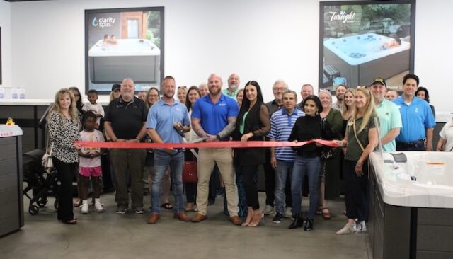 Ribbon Cutting for Nashville Hot Tubs and Swim Spas