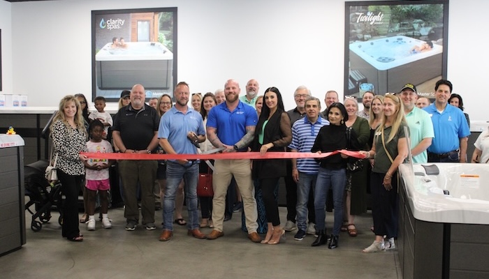 Ribbon Cutting for Nashville Hot Tubs and Swim Spas