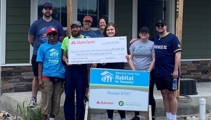 Habitat for Humanity, State Farm Team Up For Company’s Founder’s Day