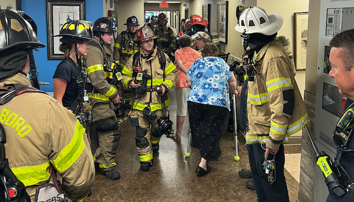 MFRD Firefighters Rescue Residents From Assisted Living Tower
