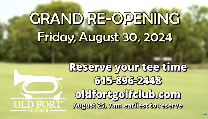 Old Fort Golf Club Re-Opening