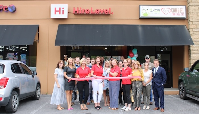 Ribbon Cutting for HireLevel