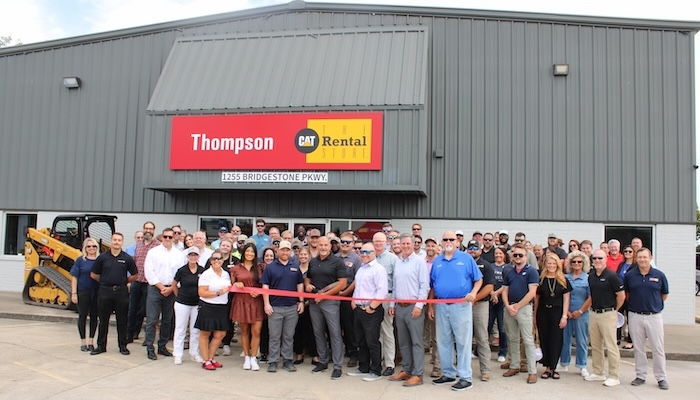 Ribbon Cutting for The CAT Rental Store